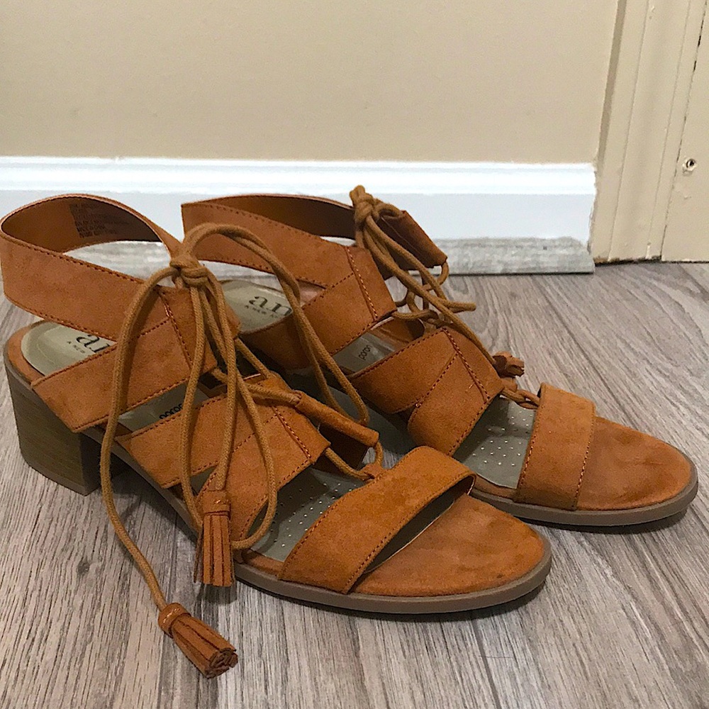 A.N.A block heel sandals